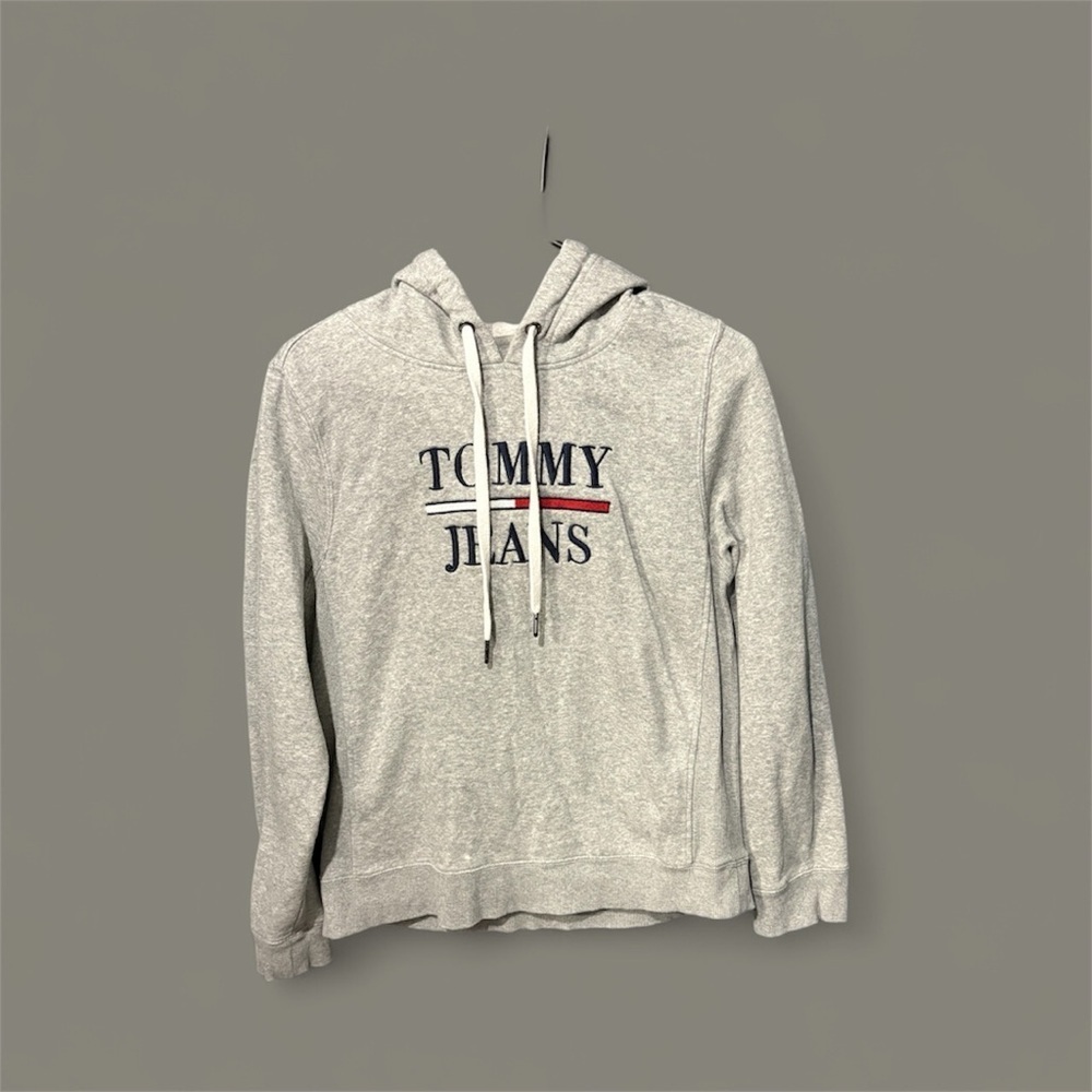 Tommy Hilfiger Light Gray Hoodie Sweater